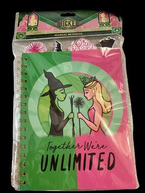 Wicked “Together We’re Unlimited” Notebook NWT